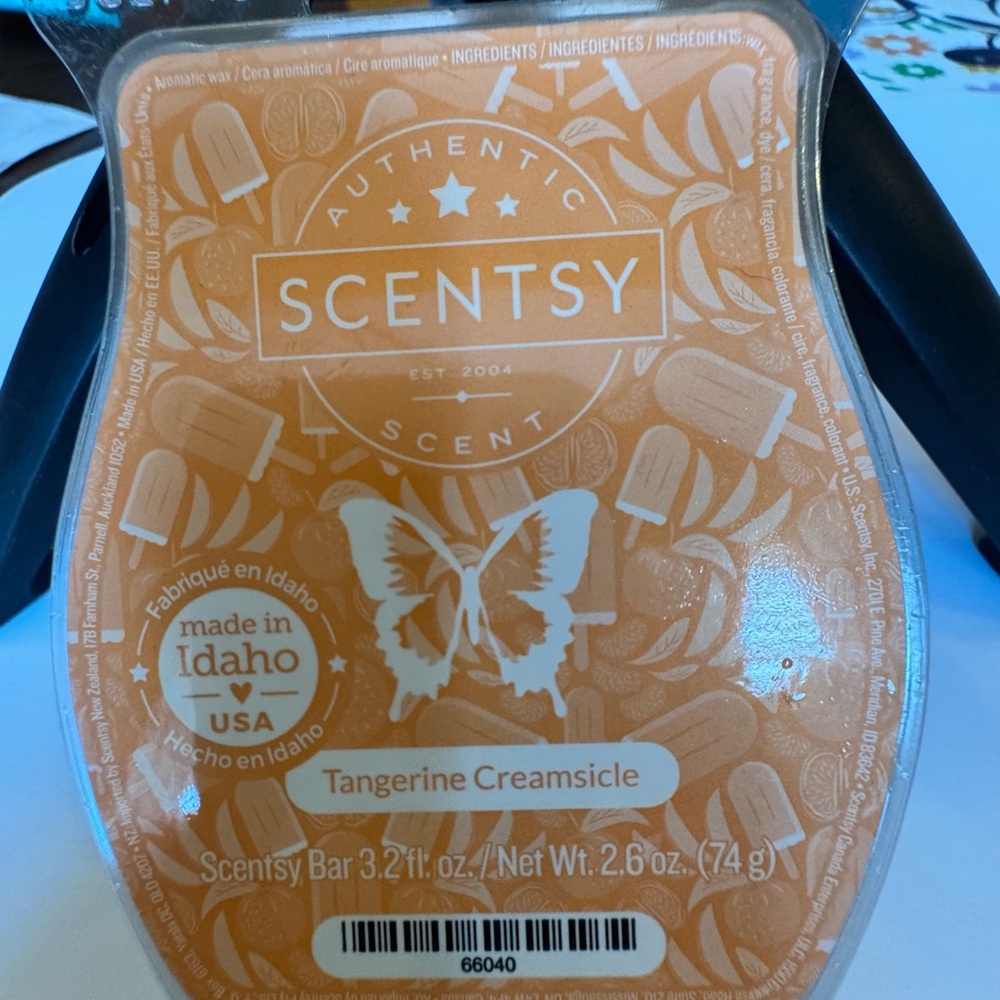 Scentsy Tangerine Creamsicle Wax Bar